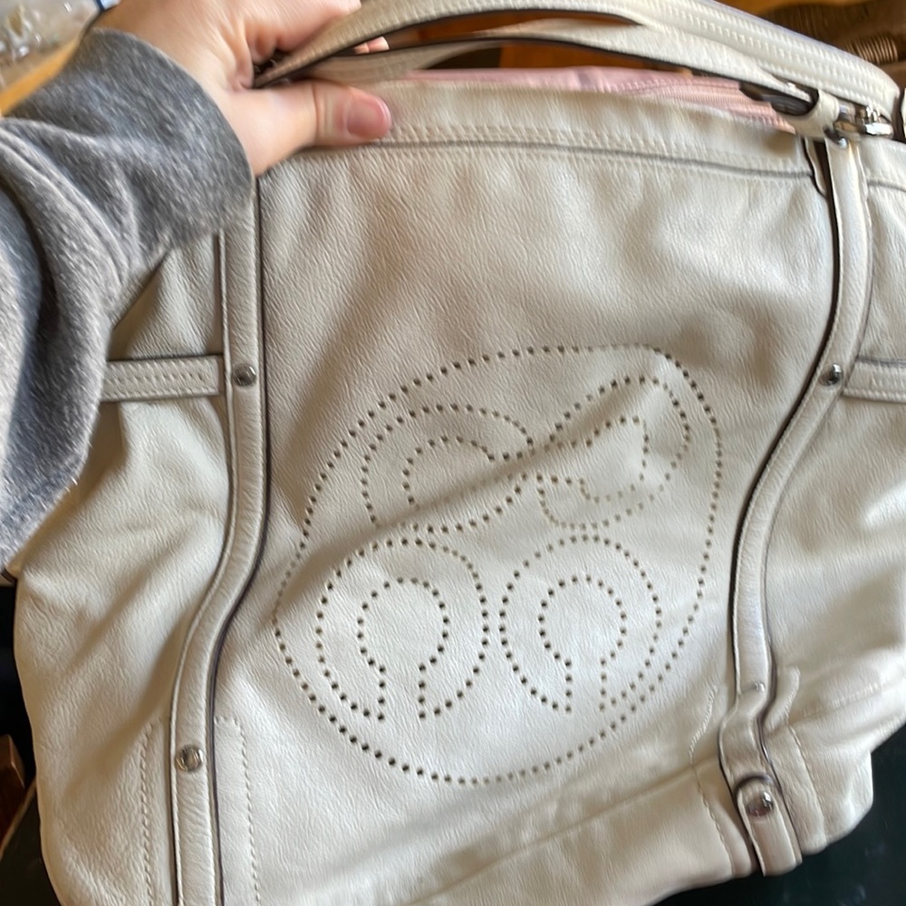 Audrey Andie Cinched leather tote